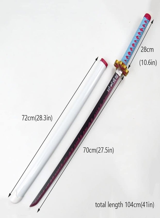 RVM Toys Cosplay 104 cm Mitsuri Kanroji Wooden Sword Nichirin Life Size Replica Katana Perfect for Anime Gift Merchandise Collectibles - Image 3